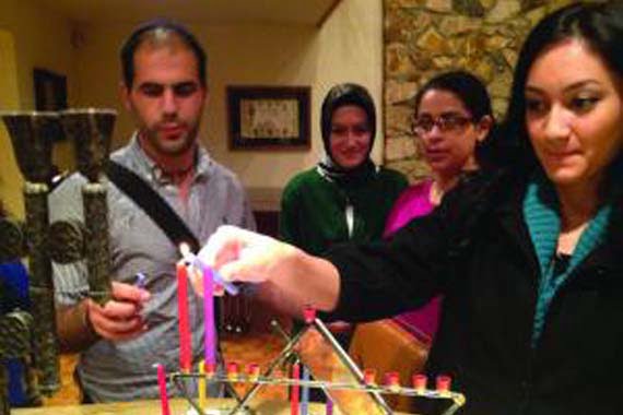 Jewish and Turkish Muslim members of Young Peace Buildings have bonded through joint religious and educational programs.