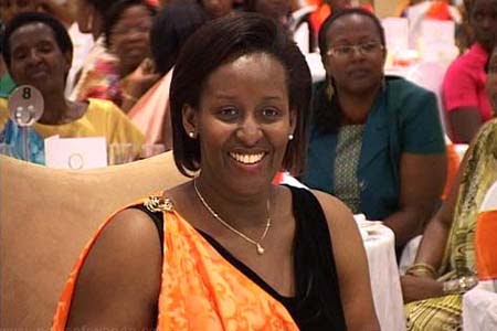 Rwanda's First Lady Jeannette Kagame