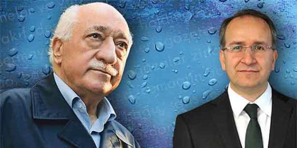 Turkish Islamic Scholar Fethullah Gülen (L) is pictured with his lawyer,Nurullah Albayrak, in this collage prepared by Today's Zaman.