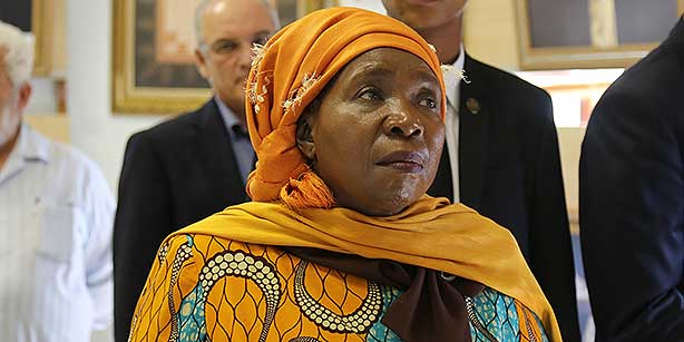 African Union Commission Chair Nkosazana Dlamini-Zuma. (Photo: Cihan)