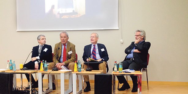 Many academics and journalists attended the symposium held in Germany.(Photo: Today's Zaman)