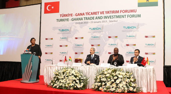 Trade fair organized by Tudec İn Turkey and attended by his Excellency President John Mahama and a delegation of renowned Business people.