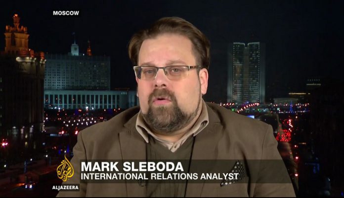 Mark Sleboda – a Russian international relations and security analyst
