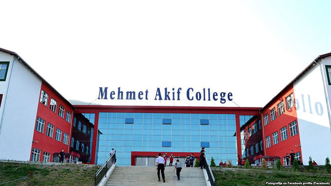Mehmet Akif College, high school, in Kosovo